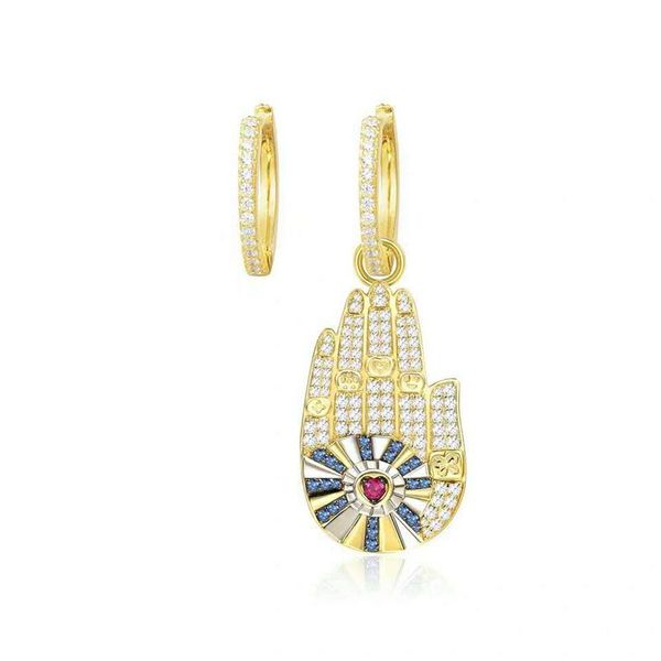 stud colorful zircon lucky palm hand earring juin 925 sterling silver hamsa han women wedding cuff jewelry, Golden;silver
stud colorful zircon lucky palm hand earring juin 925 sterling silver hamsa han women wedding cuff jewelry, Golden;silver