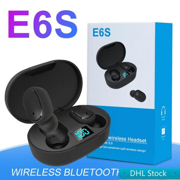 stock dhl mini tws e6s bluetooth 5.0 earphones for android devices wireless stereo in-ear sports earbuds with led digital charging box
stock dhl mini tws e6s bluetooth 5.0 earphones for android devices wireless stereo in-ear sports earbuds with led digital charging box