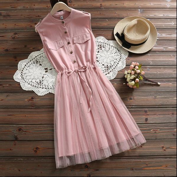 belt waist sleeveless lace blue dresses women summer dress 2021 new casual cotton mesh pink elegant vestidos clothes 3518 50, Black;gray
belt waist sleeveless lace blue dresses women summer dress 2021 new casual cotton mesh pink elegant vestidos clothes 3518 50, Black;gray