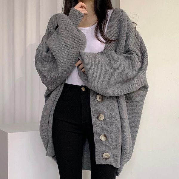 women's jackets women jacket 2021 korean fashion casual wild v-neck single-breasted loose lantern sleeve knit cardigan sweater, Black;brown
women's jackets women jacket 2021 korean fashion casual wild v-neck single-breasted loose lantern sleeve knit cardigan sweater, Black;brown