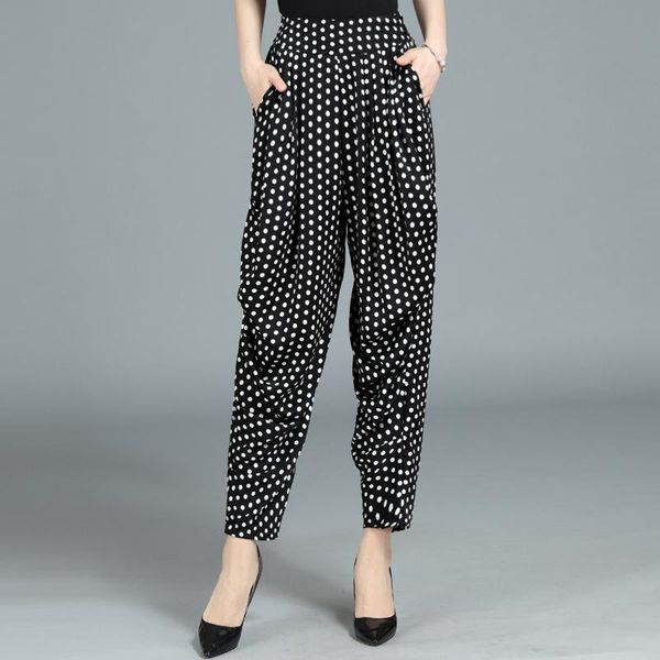 women's pants & capris harun women summer chiffon lantern wide leg loose point thin radish legged ankle-length casual plus size s-5xl, Black;white
women's pants & capris harun women summer chiffon lantern wide leg loose point thin radish legged ankle-length casual plus size s-5xl, Black;white