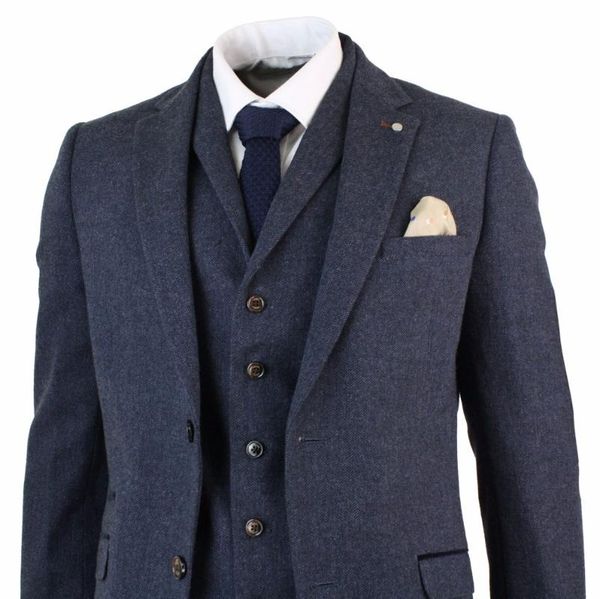 men's suits & blazers made groomsmen custom notch lapel groom tuxedos navy blue tweed men wedding man blazer (jacket+pants+vest), White;black
men's suits & blazers made groomsmen custom notch lapel groom tuxedos navy blue tweed men wedding man blazer (jacket+pants+vest), White;black