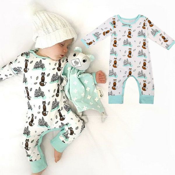 0-24m baby girl fox romper girls long sleeve cotton clothes kids jumpsuit toddler playsuit boy outfits newborn autumn winter, Blue
0-24m baby girl fox romper girls long sleeve cotton clothes kids jumpsuit toddler playsuit boy outfits newborn autumn winter, Blue