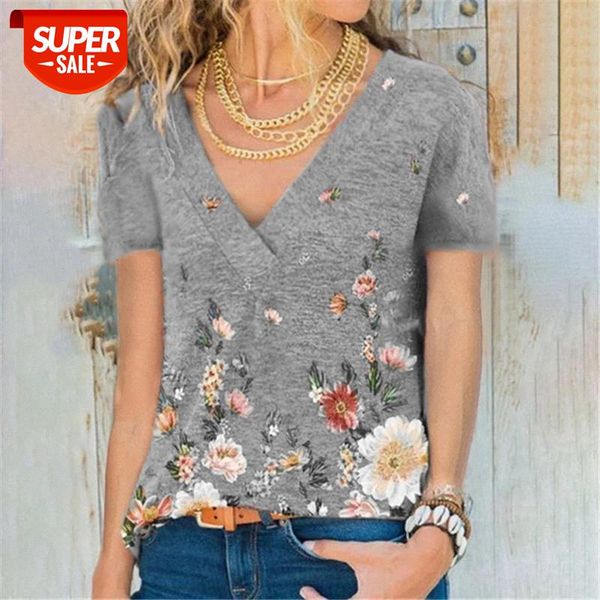 2021 summer fashion v neck short sleeve floral printed loose t-shirts 5 colors plus size s-5xl wdc6693 #lc9k, White
2021 summer fashion v neck short sleeve floral printed loose t-shirts 5 colors plus size s-5xl wdc6693 #lc9k, White