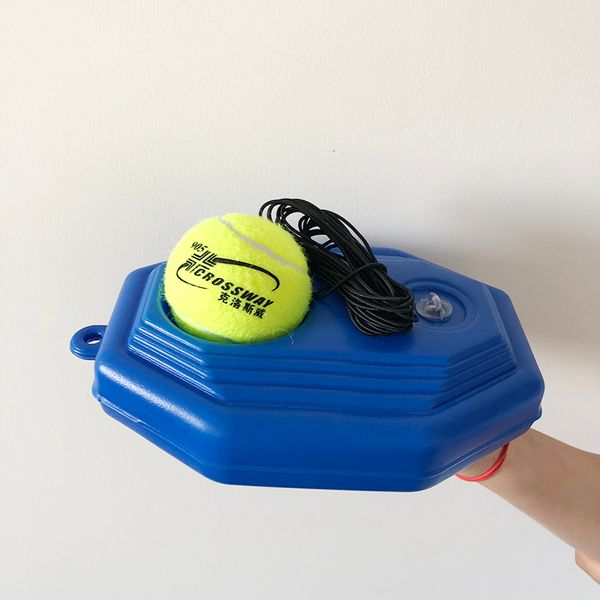 heavy duty tennis trainer training aids tool with elastic rope ball practice self-duty rebound partner sparring device baseboard
heavy duty tennis trainer training aids tool with elastic rope ball practice self-duty rebound partner sparring device baseboard