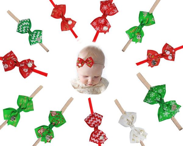 hair accessories christmas party 3.5inch bow nylon stretchy baby girls infant headbands band, Slivery;white
hair accessories christmas party 3.5inch bow nylon stretchy baby girls infant headbands band, Slivery;white