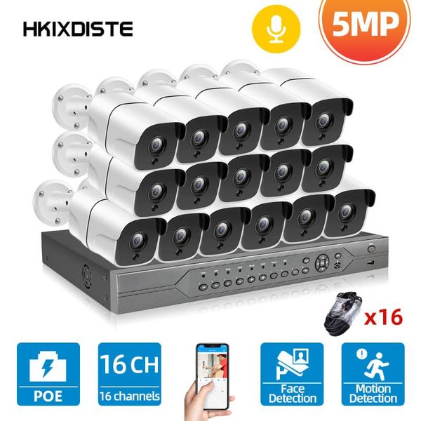 wireless camera kits h.265 poe cctv security system nvr 16ch full hd 4k 5mp kit plug and play surveillance outdoor ip set equipment
wireless camera kits h.265 poe cctv security system nvr 16ch full hd 4k 5mp kit plug and play surveillance outdoor ip set equipment