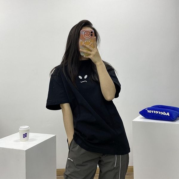 new alien t-shirt reflective printing short sleeve round neck loose cotton summer ikec, White;black
new alien t-shirt reflective printing short sleeve round neck loose cotton summer ikec, White;black
