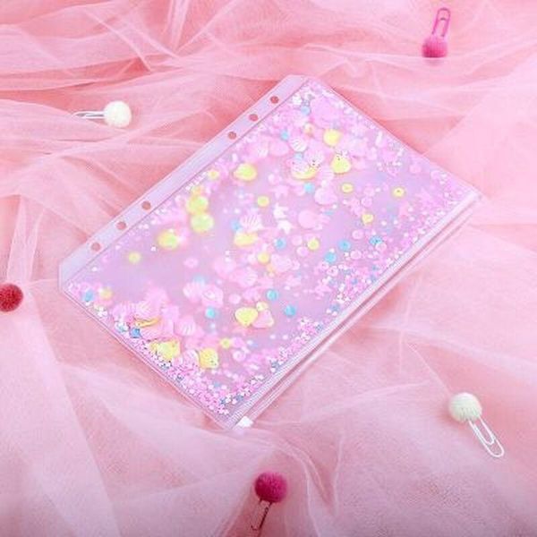 pencil bags 1 pcs zip lock pvc loose-leaf storage bag creative girl heart shake card sequins decorative pocket
pencil bags 1 pcs zip lock pvc loose-leaf storage bag creative girl heart shake card sequins decorative pocket