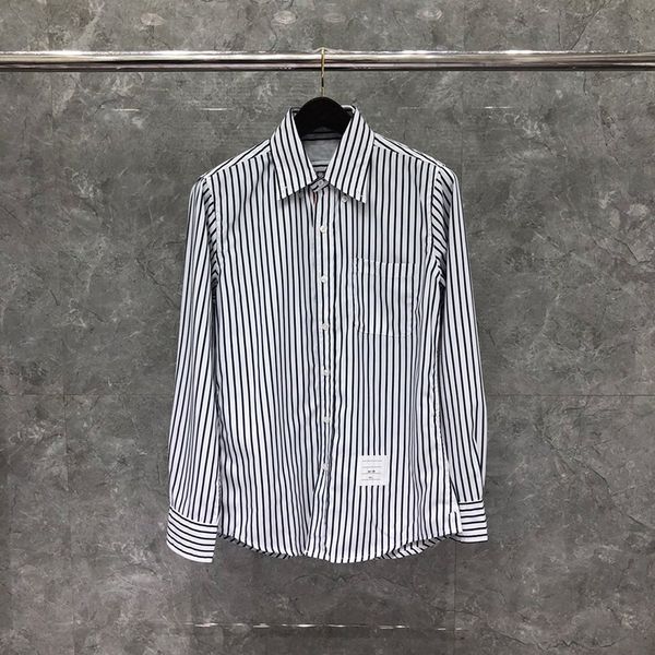 black and white stripes men's shirt poplin long-sleeved celebrity luxury brand woven belt blouse slim casual daily women's high s, White;black
black and white stripes men's shirt poplin long-sleeved celebrity luxury brand woven belt blouse slim casual daily women's high s, White;black
