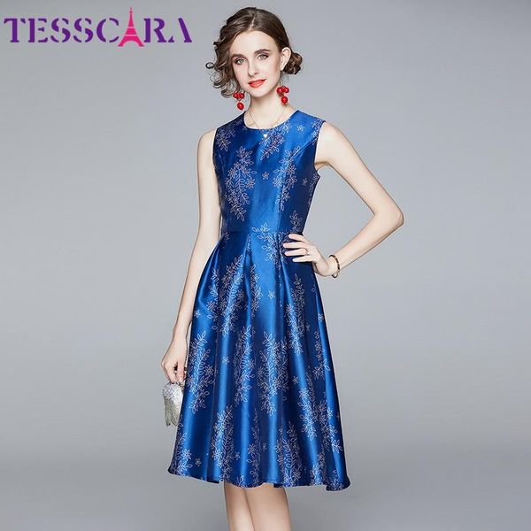 casual dresses tesscara women autumn elegant print dress festa office cocktail party robe femme vintage designer blue vestidos, Black;gray
casual dresses tesscara women autumn elegant print dress festa office cocktail party robe femme vintage designer blue vestidos, Black;gray