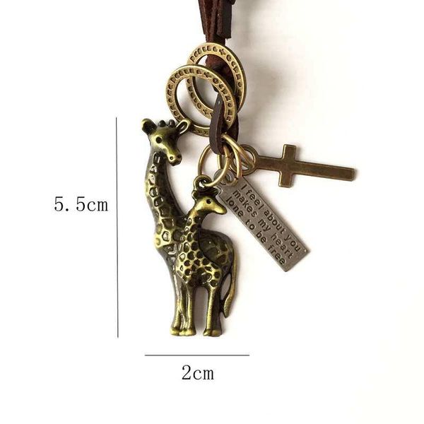pendant necklaces vintage statement necklace cute giraffe choker jewelry lovely leather rope insect pendants collares mujer, Silver
pendant necklaces vintage statement necklace cute giraffe choker jewelry lovely leather rope insect pendants collares mujer, Silver