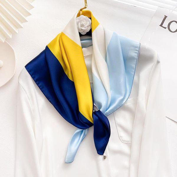scarves fashion kerchief small silk neck scarf for women 70*70 hijab scarfs female shawls bags lady bandana foulard fj427, Blue;gray
scarves fashion kerchief small silk neck scarf for women 70*70 hijab scarfs female shawls bags lady bandana foulard fj427, Blue;gray