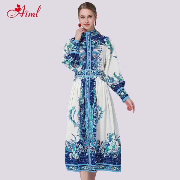 casual dresses designer spring autumn women chinese vintage dress blue printing lantern sleeve elegant long belt ladies banquet, Black;gray
casual dresses designer spring autumn women chinese vintage dress blue printing lantern sleeve elegant long belt ladies banquet, Black;gray