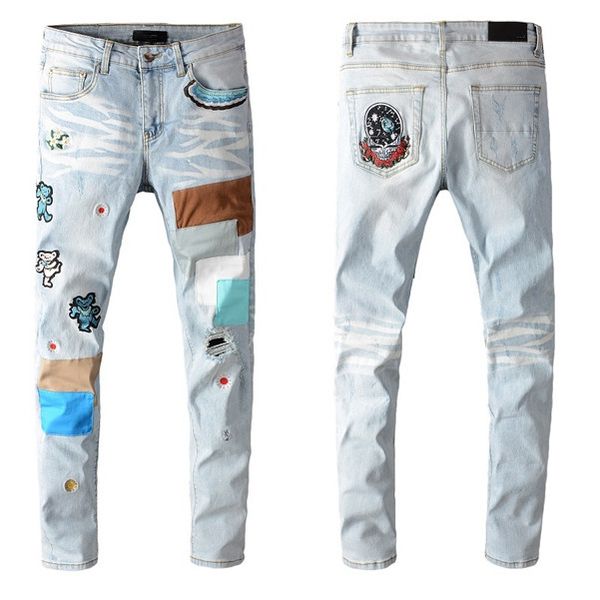 luxury brand pants and jeans shorts 2021 better mens fashion skinny straight slim ripped jeans men fashion mens street wear motorc, Blue
luxury brand pants and jeans shorts 2021 better mens fashion skinny straight slim ripped jeans men fashion mens street wear motorc, Blue