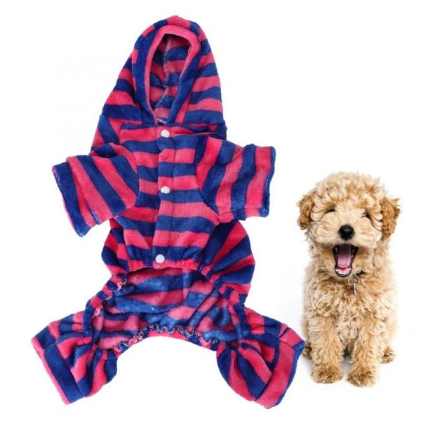 dog apparel pet clothes coral fleece fashion stripe autumn winter four feet hoodies warm pajamas clothing for dogs cats
dog apparel pet clothes coral fleece fashion stripe autumn winter four feet hoodies warm pajamas clothing for dogs cats