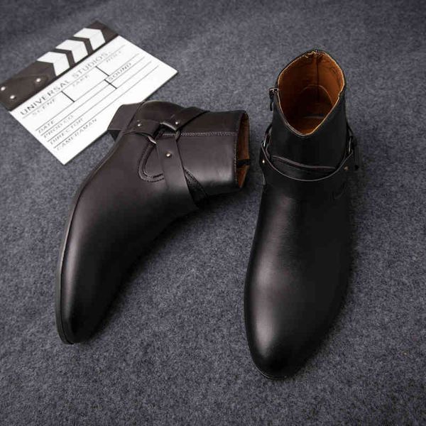 dress shoes botas de moda dos homens motocicleta alta qualida juventu casual zÃper bota para preto apontou izz8, Black
dress shoes botas de moda dos homens motocicleta alta qualida juventu casual zÃper bota para preto apontou izz8, Black