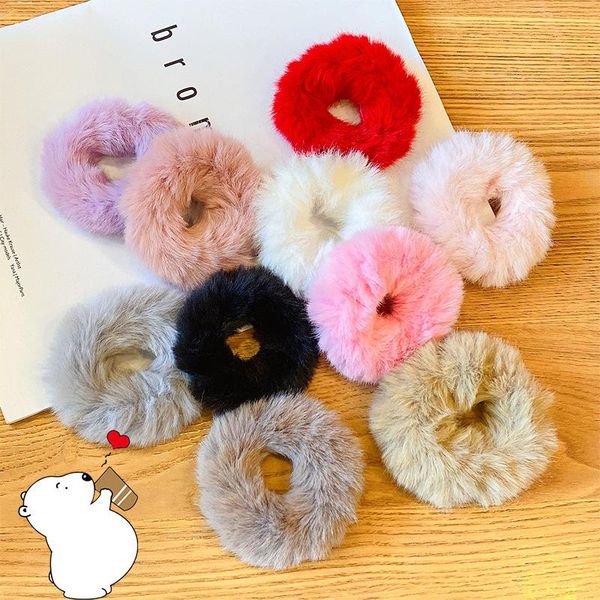 hair accessories lovely soft plush scrunchies fashion winter elastic band for women girls ponytail holder rubber child, Slivery;white
hair accessories lovely soft plush scrunchies fashion winter elastic band for women girls ponytail holder rubber child, Slivery;white