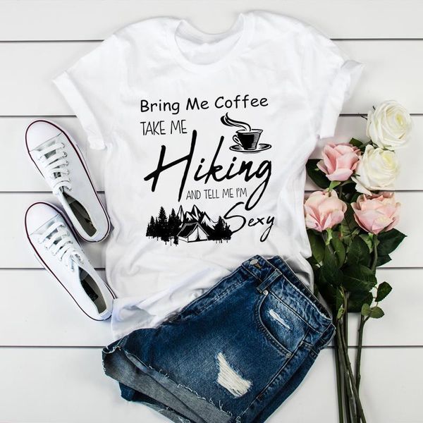 women coffee hiking camper fashion print clothes ladies womens clothes female tumblr t-shirt graphic t shirt t-shirts, White
women coffee hiking camper fashion print clothes ladies womens clothes female tumblr t-shirt graphic t shirt t-shirts, White