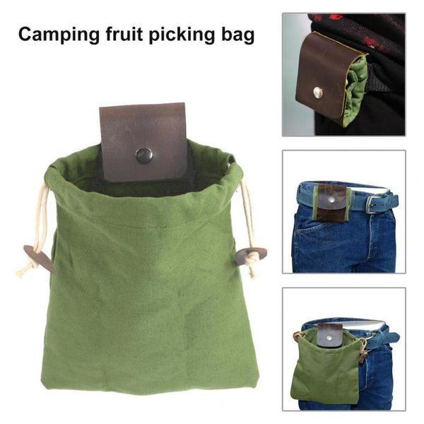 storage bags outdoor hiking foraging pouch garden fruit picking bag with drawstring waxed leather canvas jungle camping
storage bags outdoor hiking foraging pouch garden fruit picking bag with drawstring waxed leather canvas jungle camping