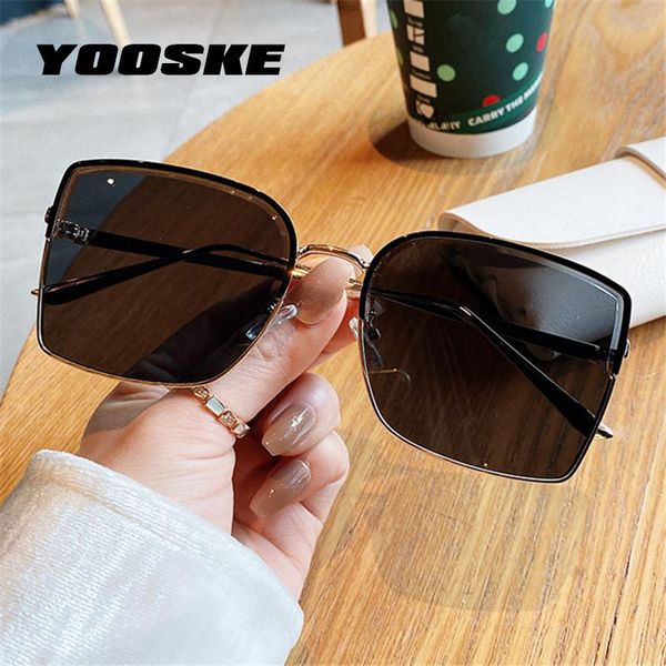 sunglasses yooske 2021 oversized square women men fashion gradient sun glasses ladies retro half frame driving eyeglasses uv400, White;black
sunglasses yooske 2021 oversized square women men fashion gradient sun glasses ladies retro half frame driving eyeglasses uv400, White;black