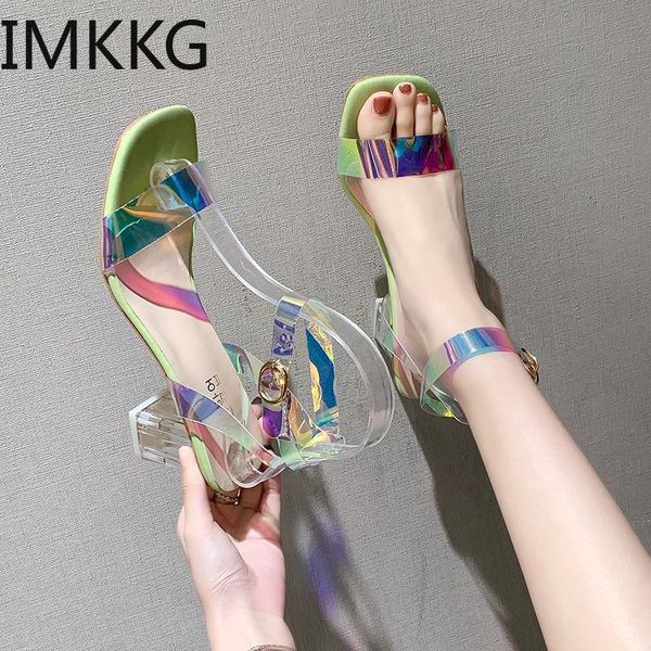 fashion shoes woman summer transparent square heel sandals ankle high heels party open toe shoes woman high heel, Black
fashion shoes woman summer transparent square heel sandals ankle high heels party open toe shoes woman high heel, Black