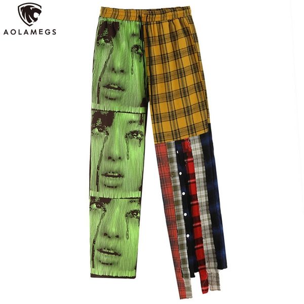 aolamegs pants men streetwear patch plaid print casual cargo hip hop drawstring sweatpants baggy high street trousers 210715, Black
aolamegs pants men streetwear patch plaid print casual cargo hip hop drawstring sweatpants baggy high street trousers 210715, Black