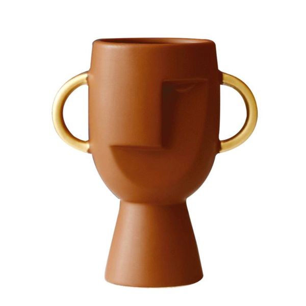 vases human face design vase creative dry flower ceramic decoration crafts home furnishing ornament for living room bedroom (coff
vases human face design vase creative dry flower ceramic decoration crafts home furnishing ornament for living room bedroom (coff