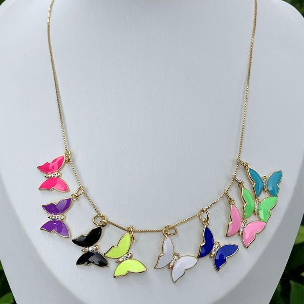 pendant necklaces ins cute sweet acrylic butterfly necklace colorful for women girls fashion party jewelry gifts, Silver
pendant necklaces ins cute sweet acrylic butterfly necklace colorful for women girls fashion party jewelry gifts, Silver