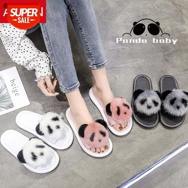 asifn fur slides women summer slippers fashion outdoor wear panda flat bottom mop indoor home cute red ins style sandals #rh3f, Black
asifn fur slides women summer slippers fashion outdoor wear panda flat bottom mop indoor home cute red ins style sandals #rh3f, Black