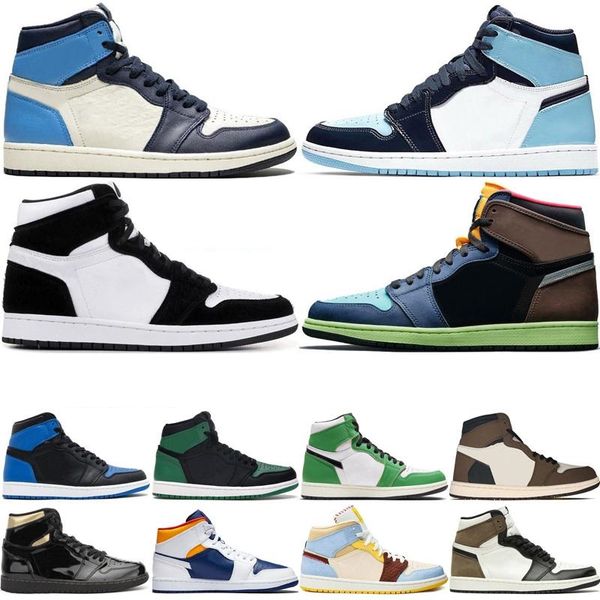 2021 factory footwear jumpman 1 1s mens basketball shoes obsidian unc twist lucky green women sneakers sports trainers
2021 factory footwear jumpman 1 1s mens basketball shoes obsidian unc twist lucky green women sneakers sports trainers
