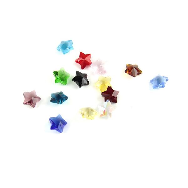 2000/lot 14mm colorful crystal star beads 1 hole for chandelier pendants home decoration
2000/lot 14mm colorful crystal star beads 1 hole for chandelier pendants home decoration