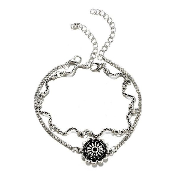 anklets simple beach women's anklet flower multi-layer foot chain accessories fine geometric summer party cavigliera jewelry, Red;blue
anklets simple beach women's anklet flower multi-layer foot chain accessories fine geometric summer party cavigliera jewelry, Red;blue
