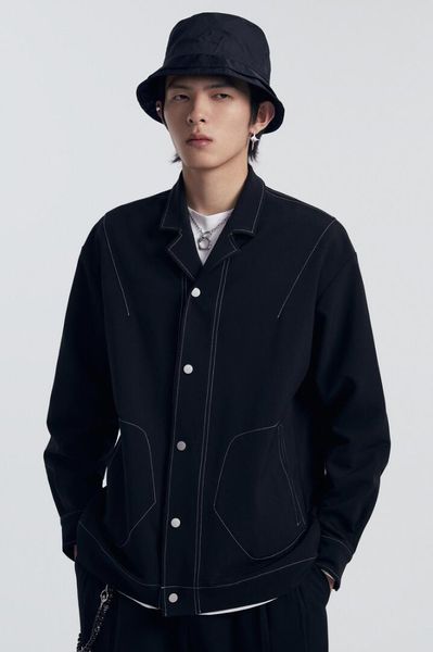 men's jackets xs-6xl 2021 clothing catwalk casual black open line suit collar jacket coat plus size costumes, Black;brown
men's jackets xs-6xl 2021 clothing catwalk casual black open line suit collar jacket coat plus size costumes, Black;brown