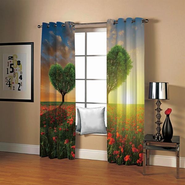 curtain & drapes softbatf love tree printing blackout curtains fabric window for living room bedroom drop
curtain & drapes softbatf love tree printing blackout curtains fabric window for living room bedroom drop