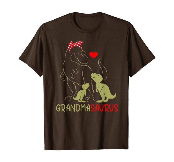 grandmasaurus t shirt t rex grandma saurus dinosaur women mo, White;black