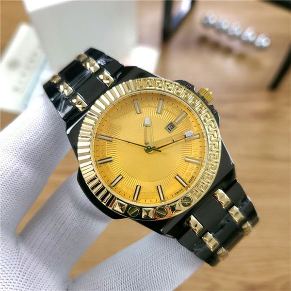5-daydate 42mm men quartz watch gold steel belt noble european and american style fashion diamond date men watch exquisite gift, Slivery;brown
5-daydate 42mm men quartz watch gold steel belt noble european and american style fashion diamond date men watch exquisite gift, Slivery;brown