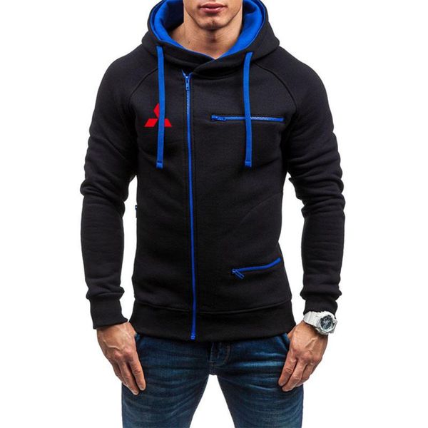 men's hoodies & sweatshirts men mitsubishi logo zipper hoody coat autumn casual sportswear mens hoodie sweatshirt streetwear jacket, Black
men's hoodies & sweatshirts men mitsubishi logo zipper hoody coat autumn casual sportswear mens hoodie sweatshirt streetwear jacket, Black