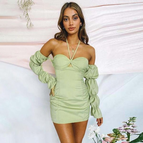 casual dresses off shoulder halter backless summer dress elegant women, Black;gray
casual dresses off shoulder halter backless summer dress elegant women, Black;gray
