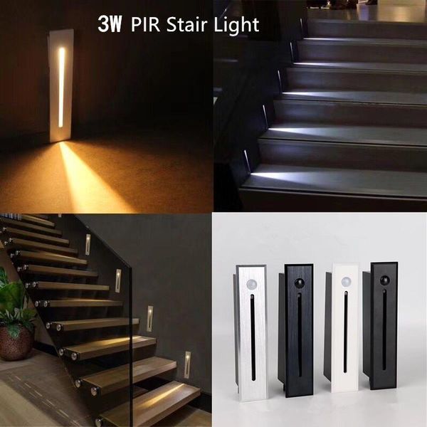 3w built-in wall corner light pir motion sensor rectangle led step decoration lamp indoor/outdoor hallway staircase lamps
3w built-in wall corner light pir motion sensor rectangle led step decoration lamp indoor/outdoor hallway staircase lamps