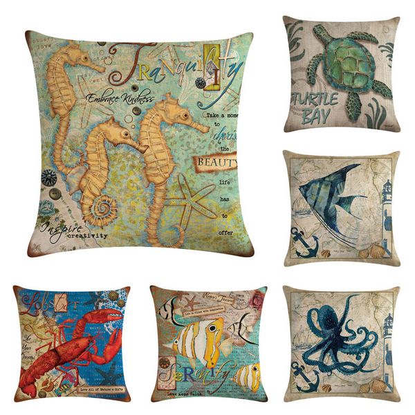 45cm*45cm antique marine organisms design linen/cotton throw pillow covers couch cushion cover home decorative pillows
45cm*45cm antique marine organisms design linen/cotton throw pillow covers couch cushion cover home decorative pillows