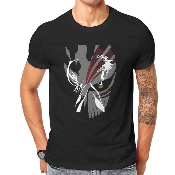 men's t-shirts bleach manga mask design tshirt men gothic loose harajuku crewneck cotton t shirt 2021, White;black
men's t-shirts bleach manga mask design tshirt men gothic loose harajuku crewneck cotton t shirt 2021, White;black