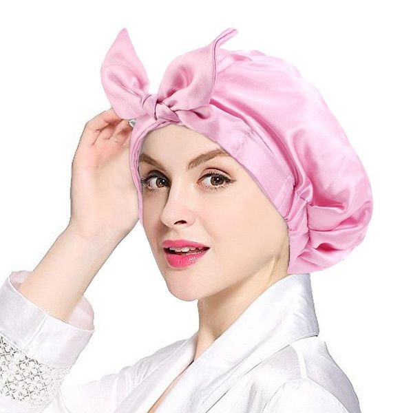 beanie/skull caps waterproof satin silky bath hat multifunction women hair cover beauty salon makeup bonnet bathroom accessories kitch, Blue;gray
beanie/skull caps waterproof satin silky bath hat multifunction women hair cover beauty salon makeup bonnet bathroom accessories kitch, Blue;gray