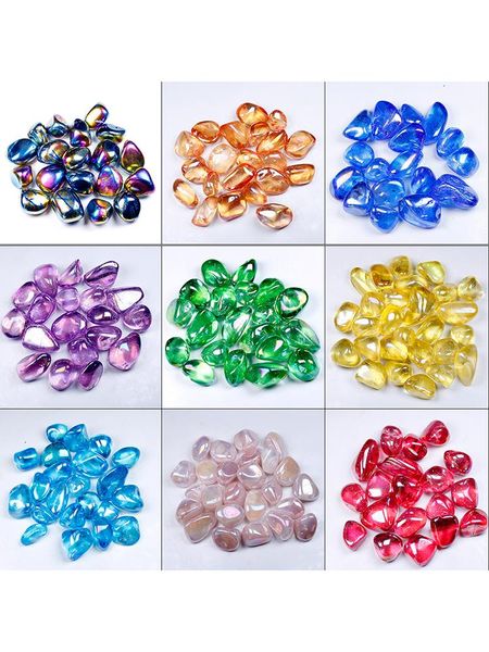 decorative objects & figurines 50/100g natural clear quartz electroplating 9 colors health energy reiki stone for fish tank aquarium decorat
decorative objects & figurines 50/100g natural clear quartz electroplating 9 colors health energy reiki stone for fish tank aquarium decorat