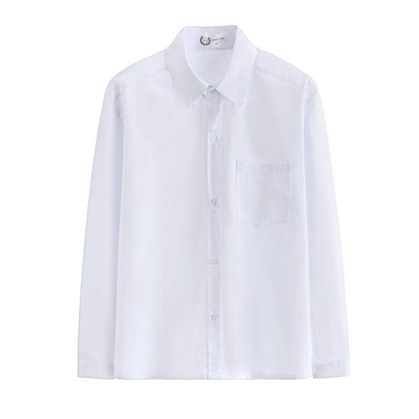 women's blouses & shirts 2021 spring and autumn shirt japanese college style pointed collar long-sleeved overalls school uniform jk c1, White
women's blouses & shirts 2021 spring and autumn shirt japanese college style pointed collar long-sleeved overalls school uniform jk c1, White