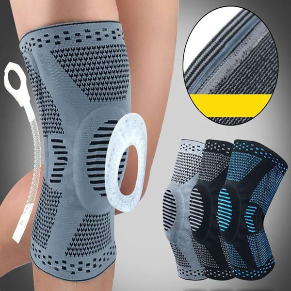 elbow & knee pads patella protector brace silicone spring basketball knitted compression elastic sleeve support sports 1pcs, Black;gray
elbow & knee pads patella protector brace silicone spring basketball knitted compression elastic sleeve support sports 1pcs, Black;gray