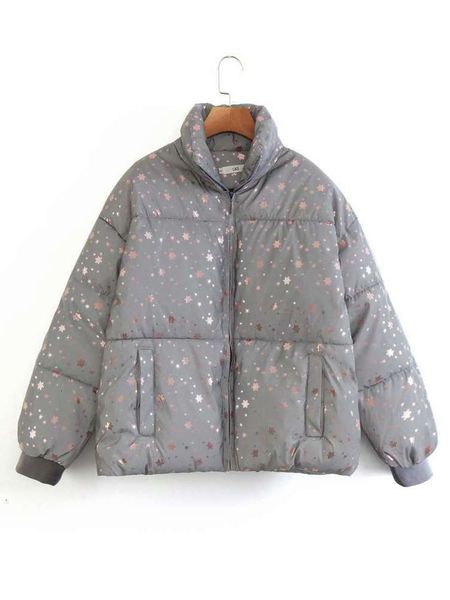 2021winter new korean long sleeve warm bread women's coat snowflake tide short cotton padded jacket loose size, Black
2021winter new korean long sleeve warm bread women's coat snowflake tide short cotton padded jacket loose size, Black