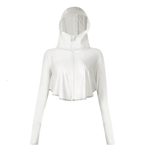 women's swimwear kili cardigan long-sleeve sunscreen uv protection breathable ice silk hooded shawl for running,cycling,fishing, White;black
women's swimwear kili cardigan long-sleeve sunscreen uv protection breathable ice silk hooded shawl for running,cycling,fishing, White;black