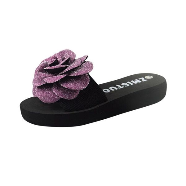 slippers summer women girls shining flower beach slip-on slides shoes ladies indoor outdoor soft open toe flat females a40, Black
slippers summer women girls shining flower beach slip-on slides shoes ladies indoor outdoor soft open toe flat females a40, Black