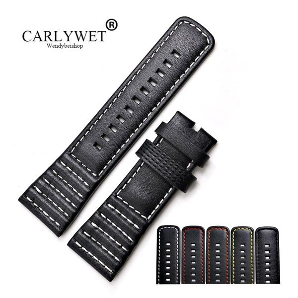 watch bands carlywet 28mm wholesale real leather with black white orange red yellow stitches wrist band strap belt, Black;brown
watch bands carlywet 28mm wholesale real leather with black white orange red yellow stitches wrist band strap belt, Black;brown